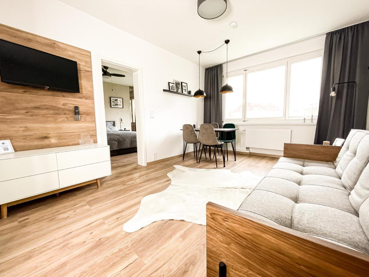 Modernes, Mediales Apartment, Naehe Der Neuen Leipziger Messe, Bis Vier Personen ภายนอก รูปภาพ