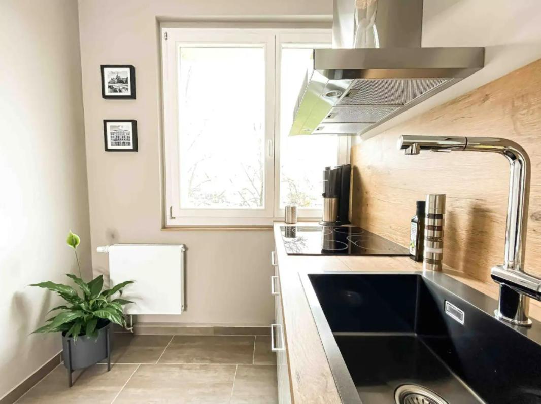 Modernes, Mediales Apartment, Naehe Der Neuen Leipziger Messe, Bis Vier Personen ภายนอก รูปภาพ